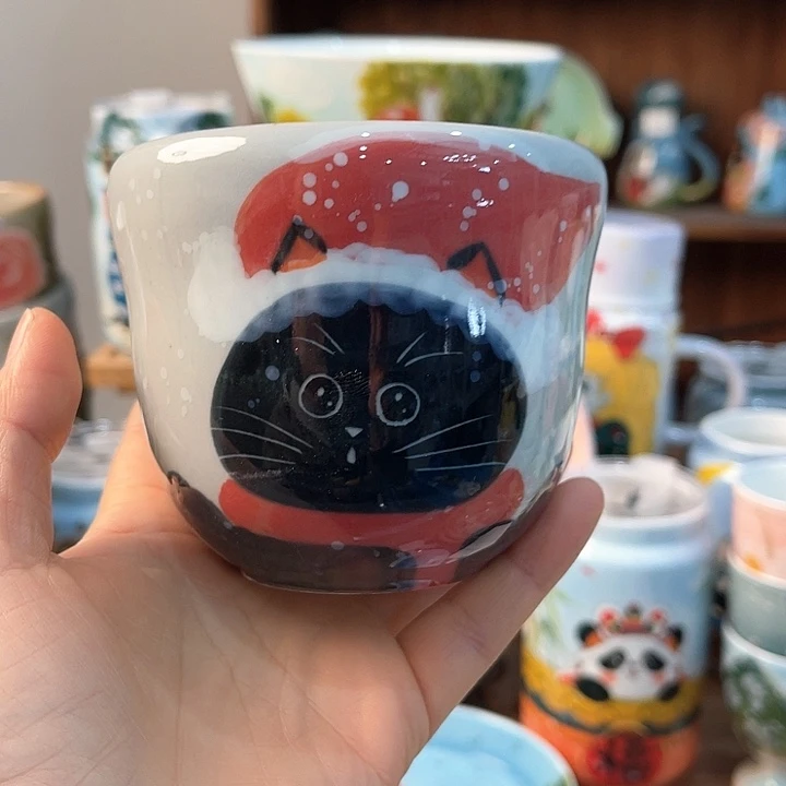 陶景德镇釉下手绘陶瓷