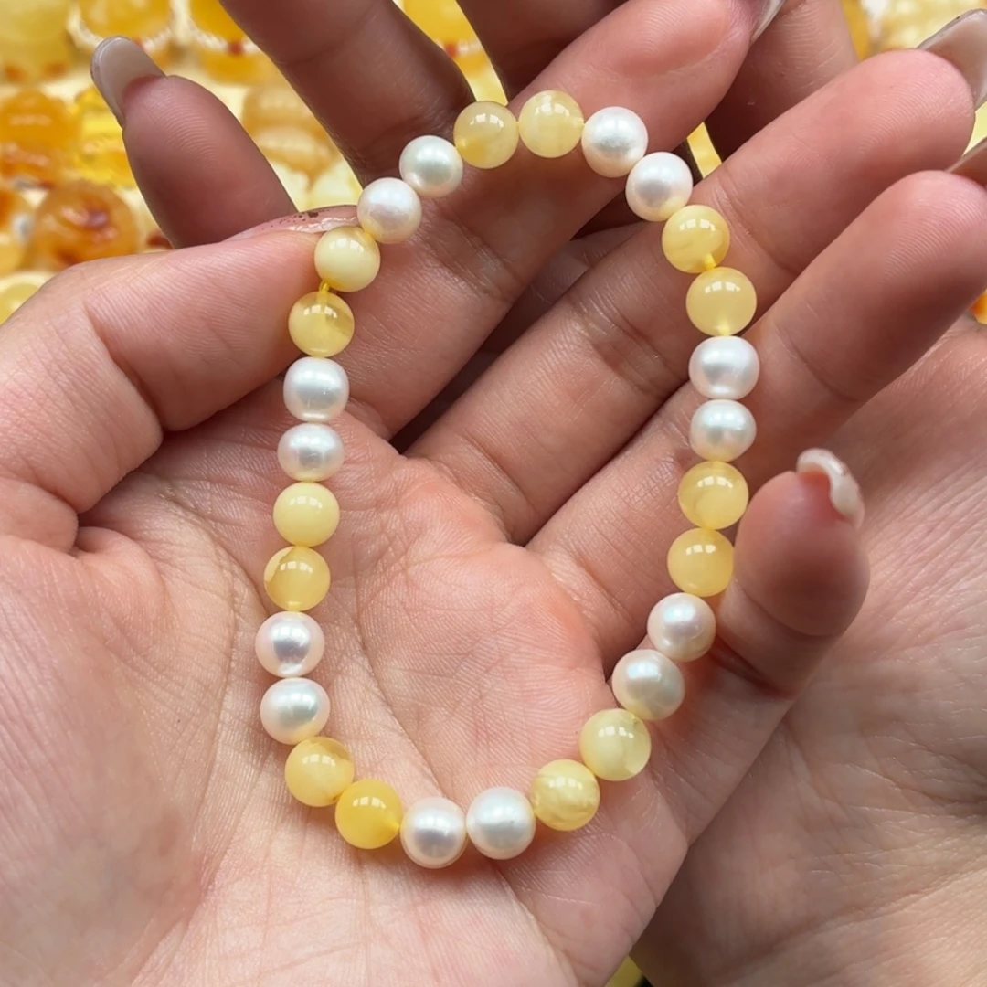 琥珀未镶嵌裸石蜜蜡