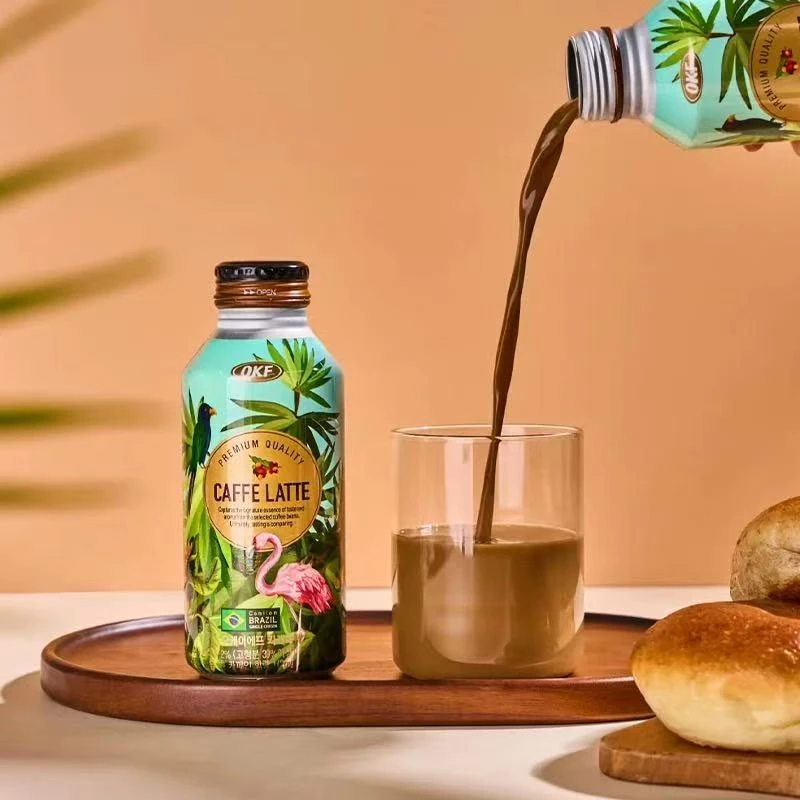 【27.6月到期】韩国进口OKF咖啡饮料拿铁卡布奇诺香草拿铁即饮罐装