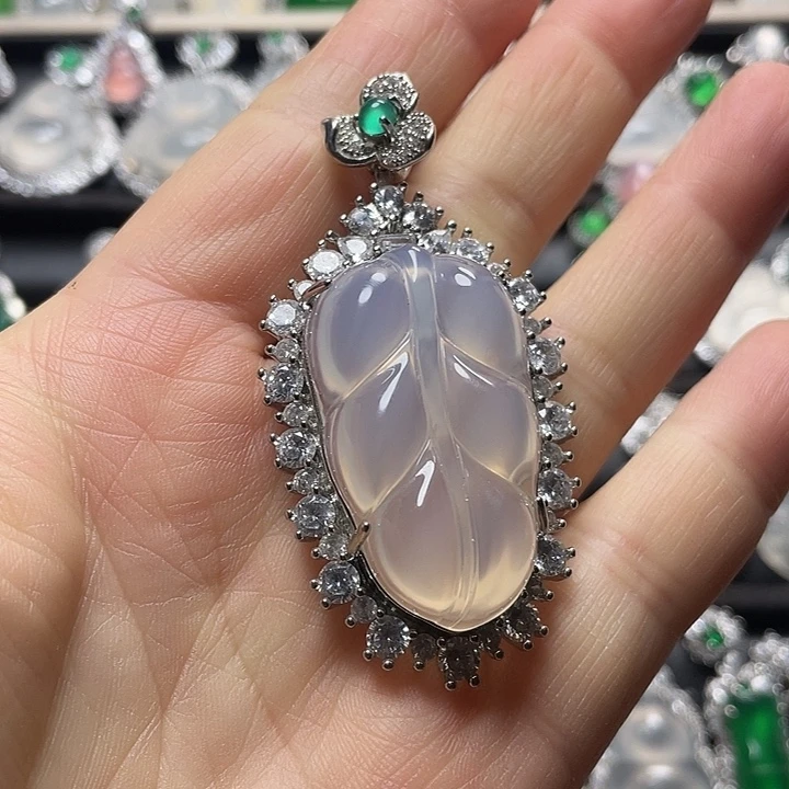 玛瑙/玉髓合金挂件