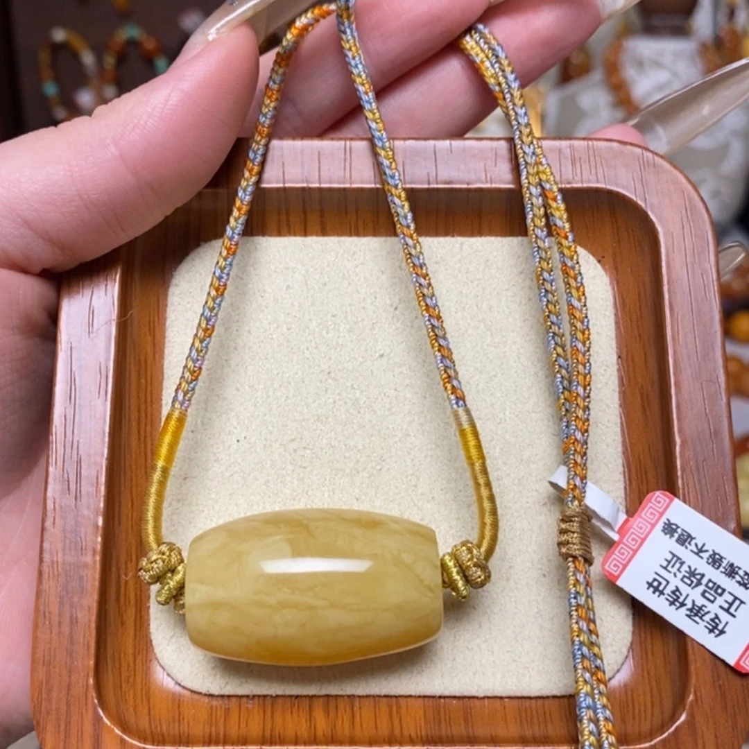 【闪购商品】蜜蜡颈饰未镶嵌项链