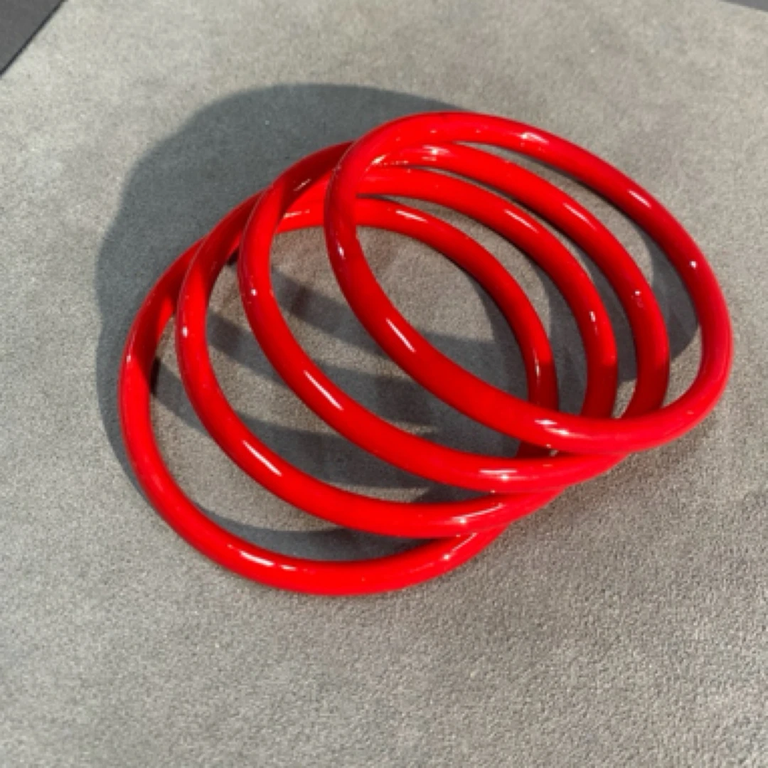 【亏米清仓】精品红色叮当镯（拍一发二088）