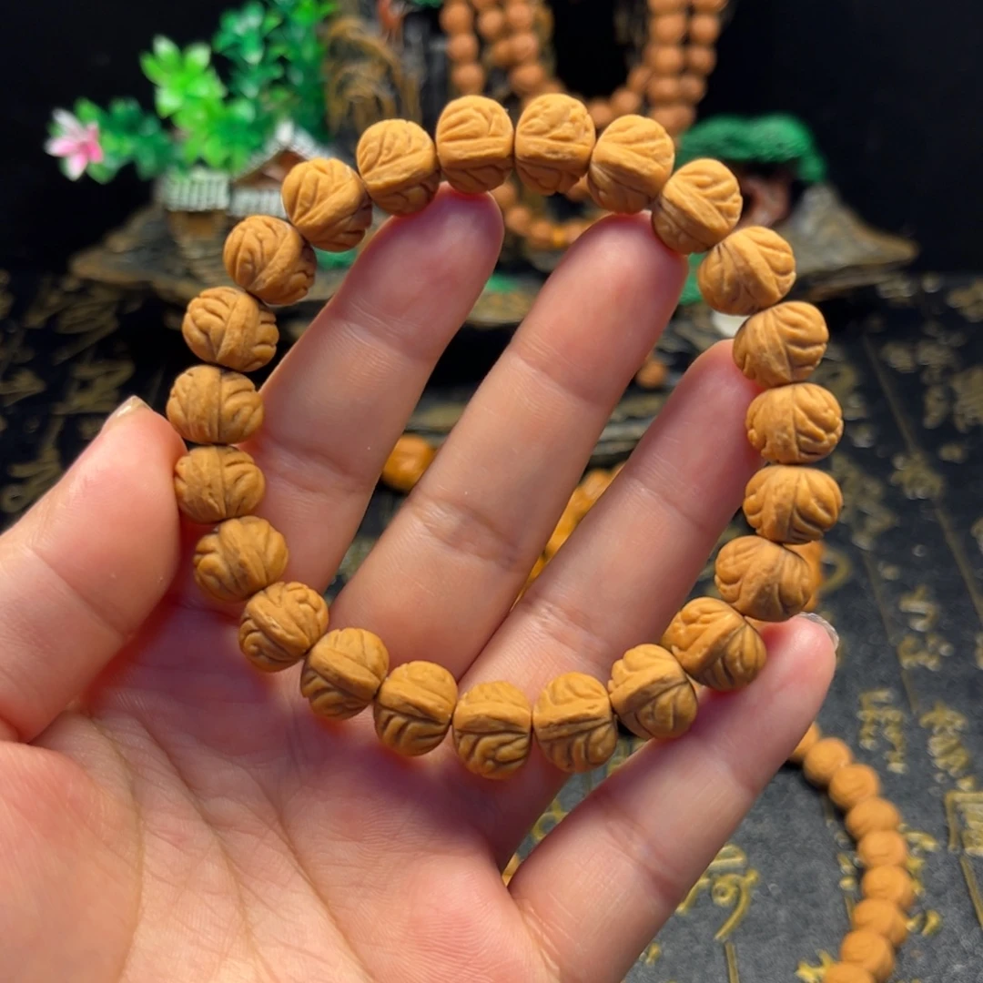 築***桃核手串金蟾手串