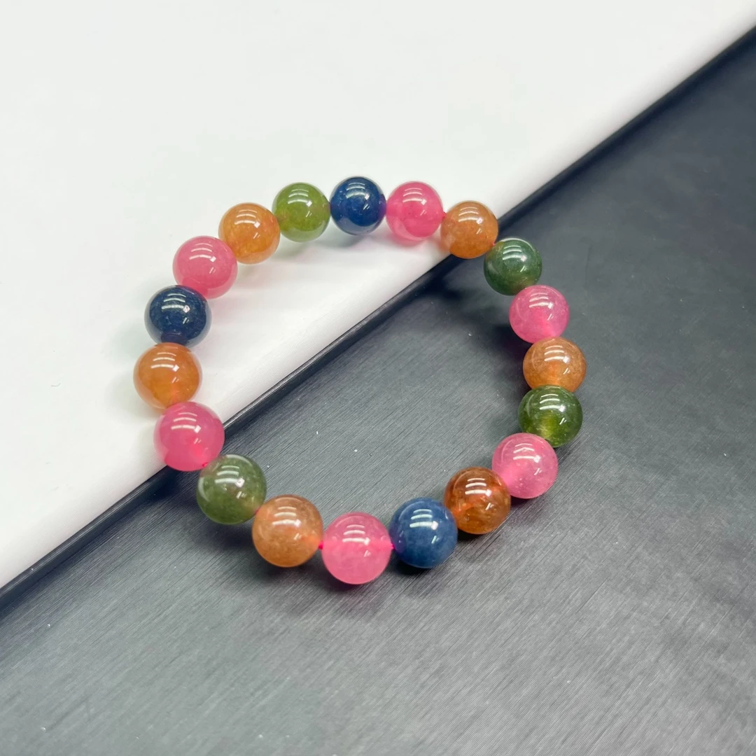 【精品】彩虹单圈10mm手串百搭 A213