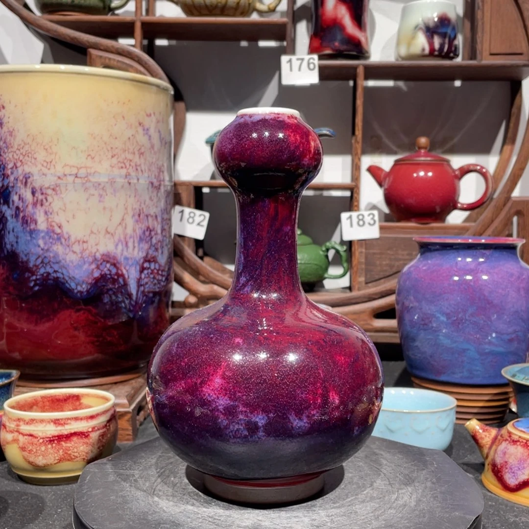 中国神后钧瓷花器