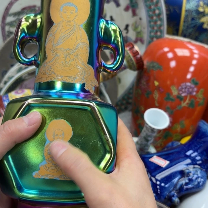 瓷片瓷器摆件 瓷器摆件