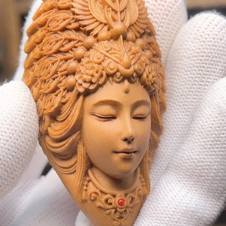 孔雀大明王手把件绳子7.5