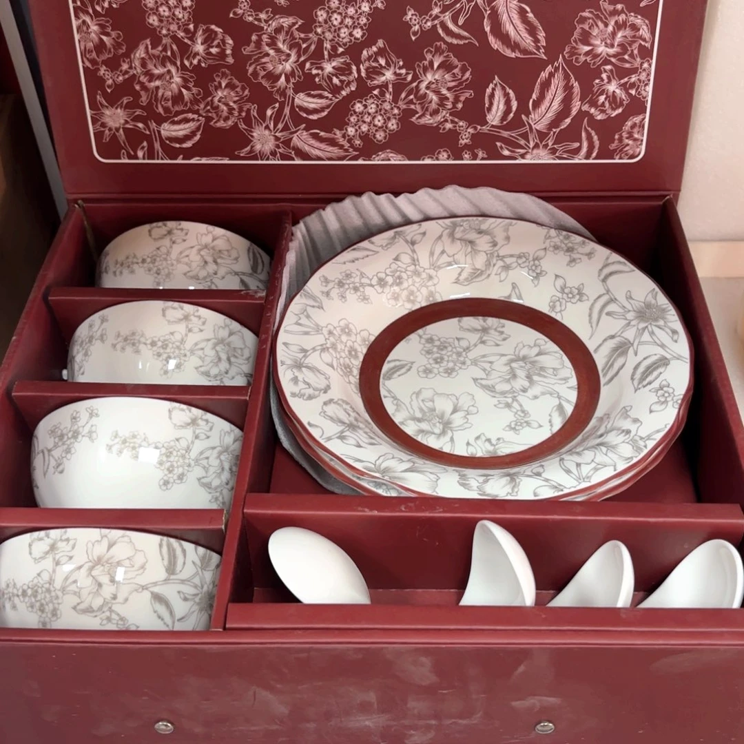 陶瓷特价陶瓷四人食餐具