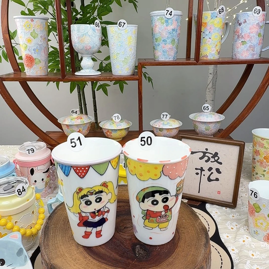 S14景德镇手绘高温釉下彩