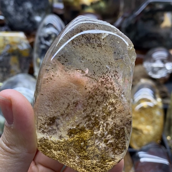 未镶嵌水晶珠宝半成品