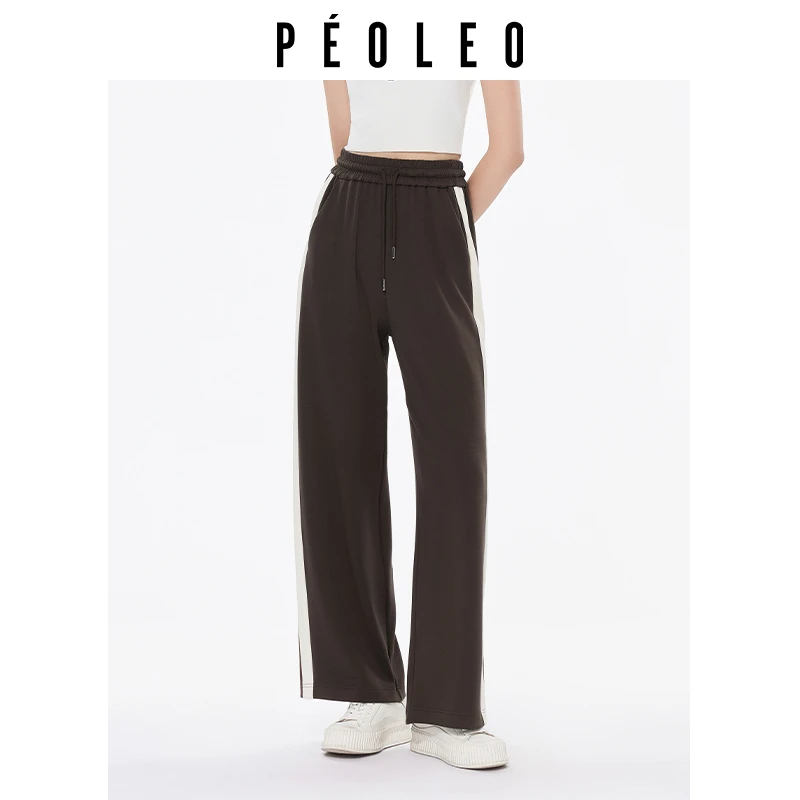 飘蕾春季新款气质直筒舒适休闲长裤女PK3114193