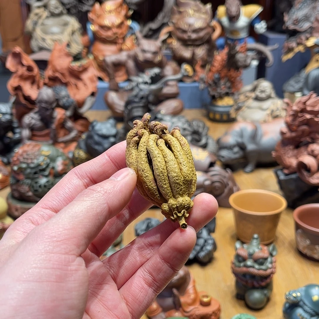 紫砂茶宠梅*可紫砂茶宠