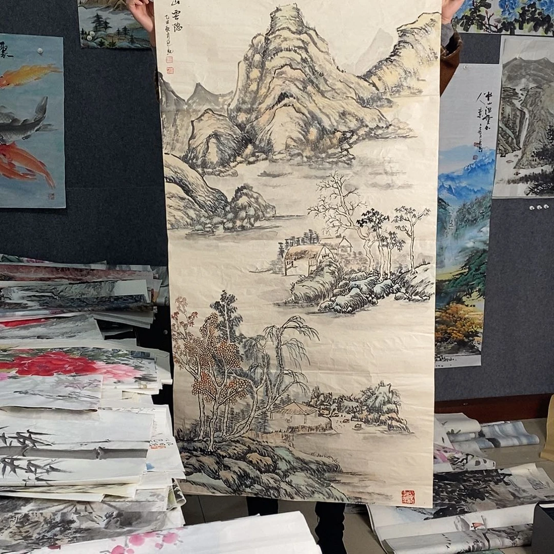 国画手写手绘国画作品85