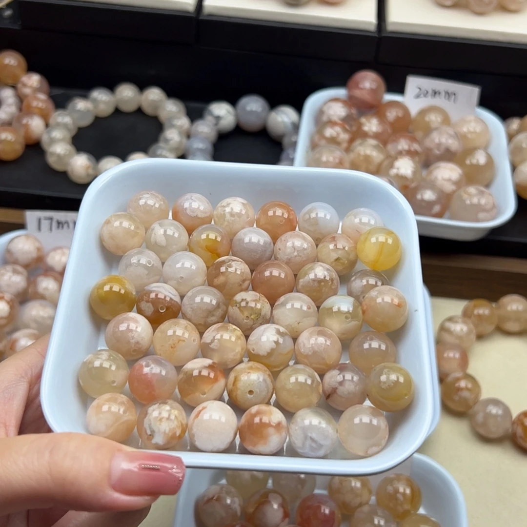 未镶嵌手链玛瑙/玉髓5毛克价13mm 满花一盘70