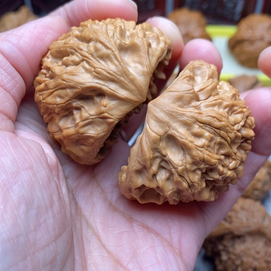 文玩核桃把件全品绝配天花板聚宝盆46+