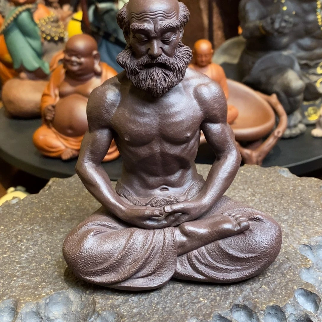 茶宠紫砂郭栋达摩