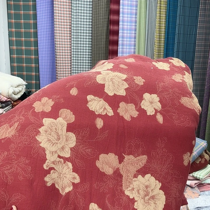 棉2.2米×2.4米安哥拉红牡丹被罩