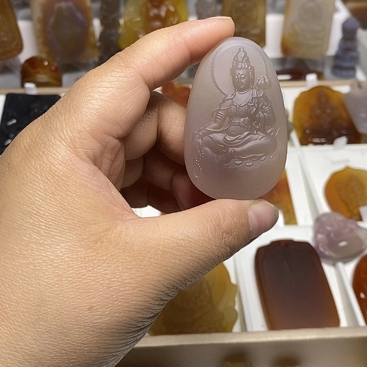 玛瑙/玉髓未镶嵌颈饰