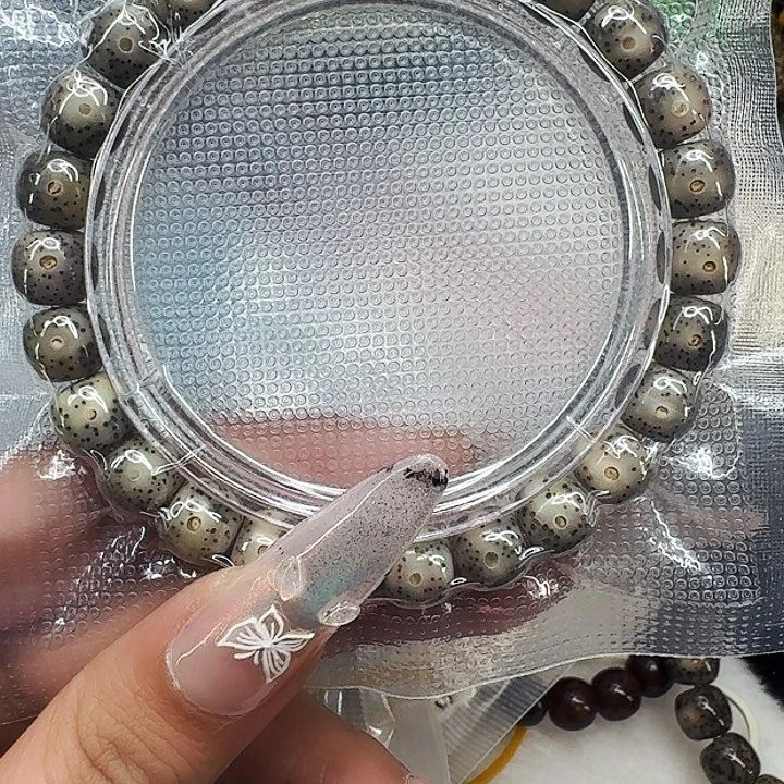 星月菩提手串533王者绿幽幽星月菩提98桶单圈