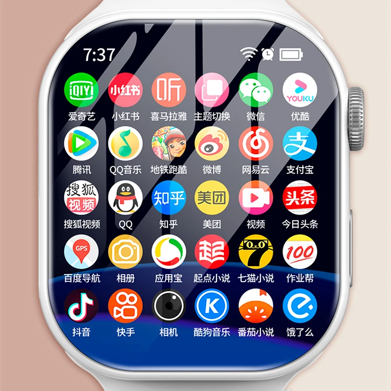 大屏iWatch双系统S10华强北5G插卡智能电话手表256G下载蓝牙成人