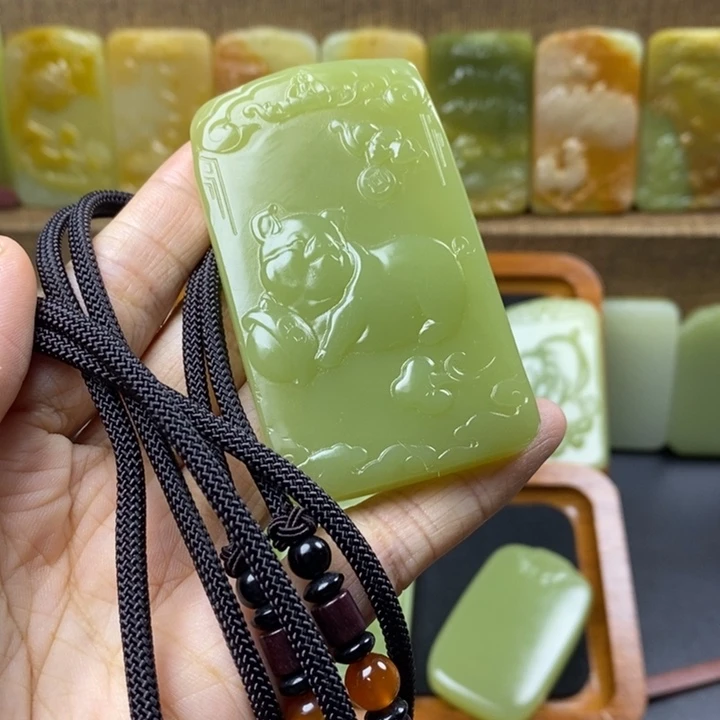 石材昆仑山料一套
