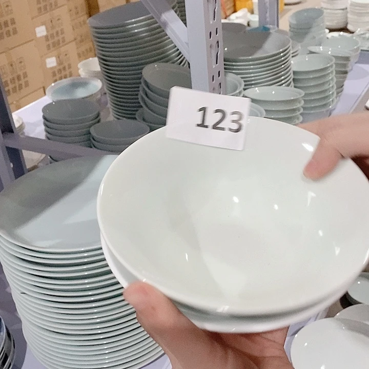 白瓷123号碗2个装（混搭）