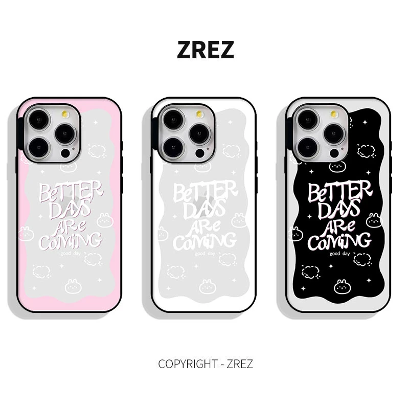 ZREZ 原创 [ 好事发生 ] 适用苹果iPhone16ProMax防摔磁吸手机壳