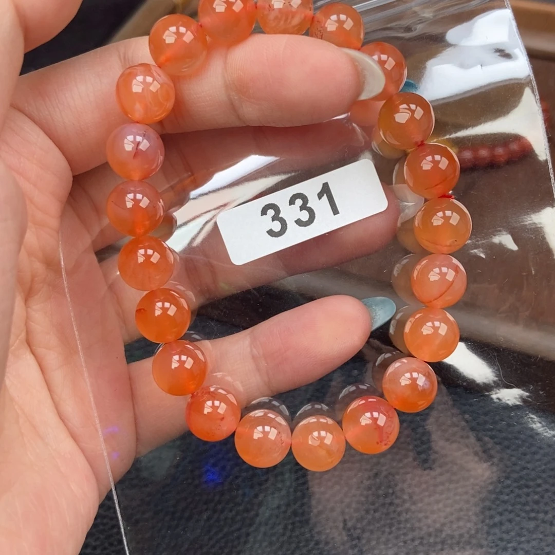 南红玛瑙未镶嵌手链卡9.5