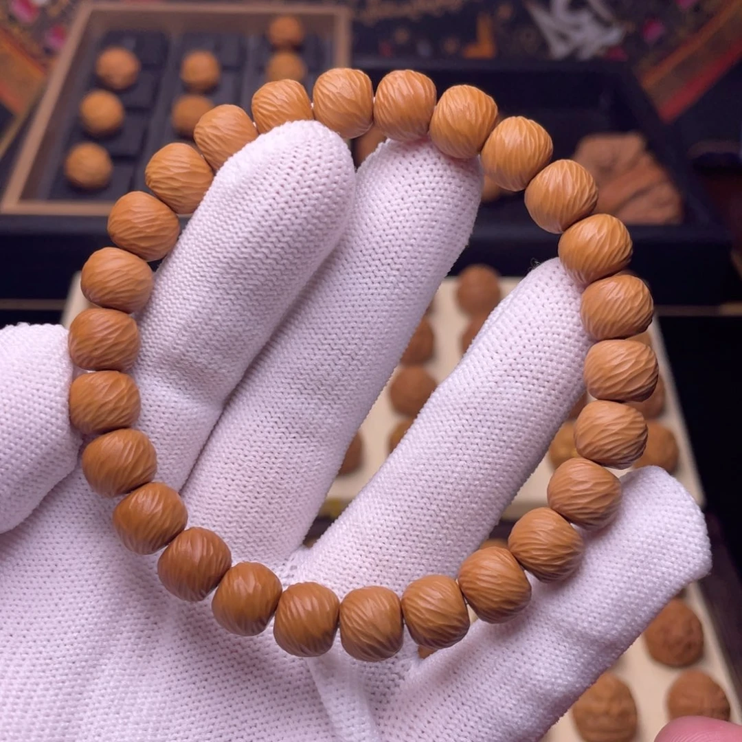 手串猴头核桃体验款云锦9+