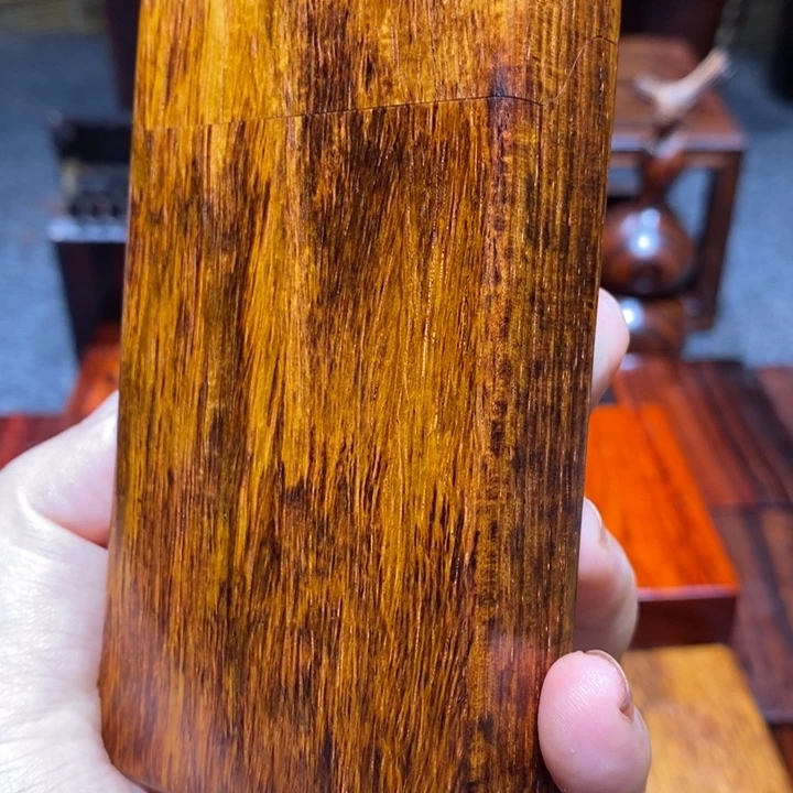 人***短黄花梨/降香黄檀细烟盒