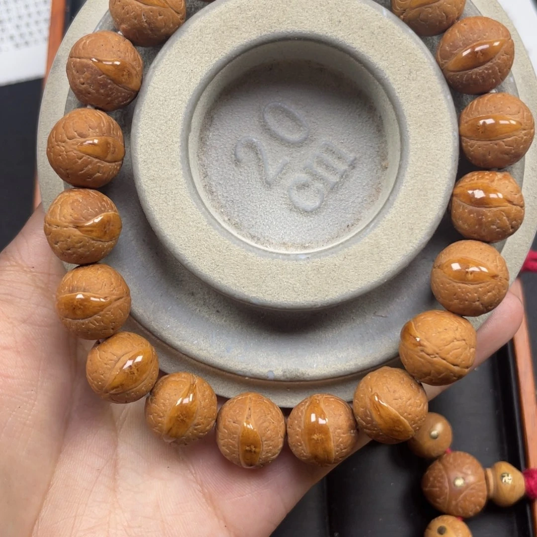 手串凤眼菩提T296-k03-同树14大封眼款压手感特别沉