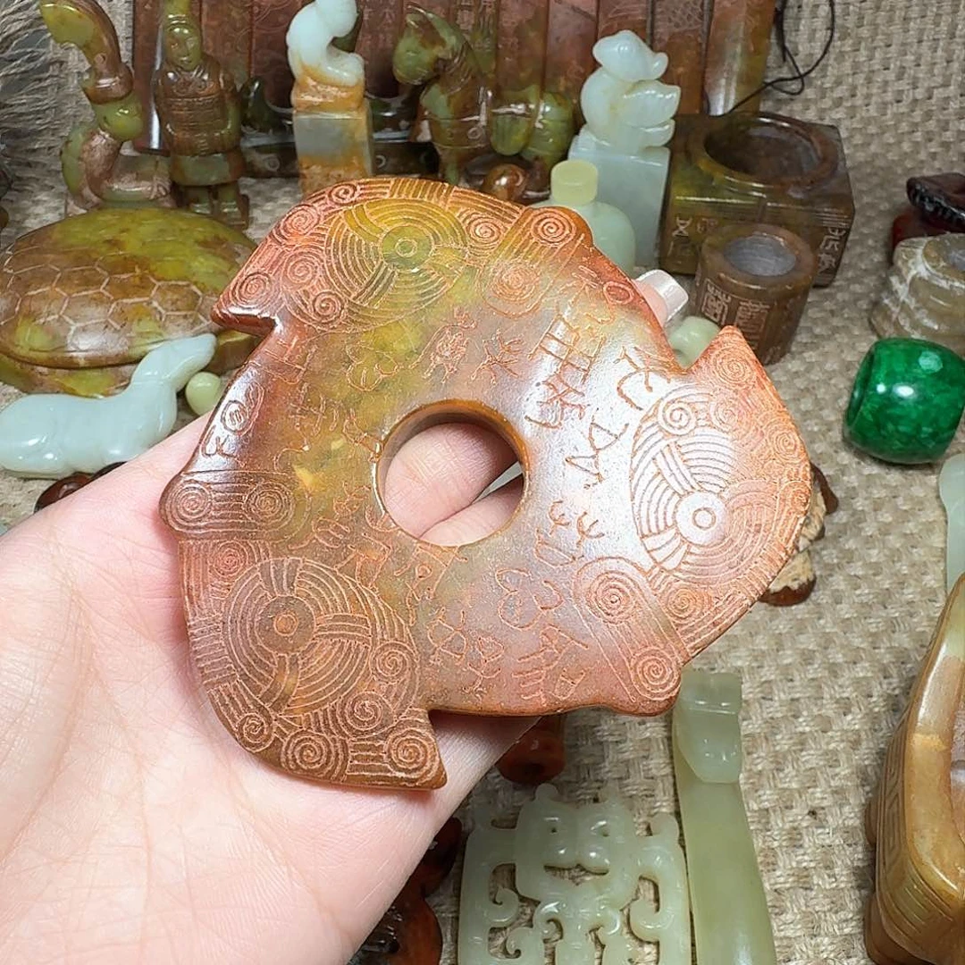 白玉菩提吊坠挂件