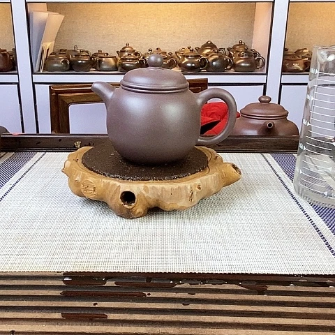 紫砂茶壶宜兴紫砂紫泥