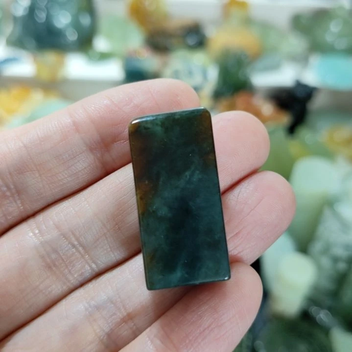 岫玉未镶嵌挂坠款式一**浅