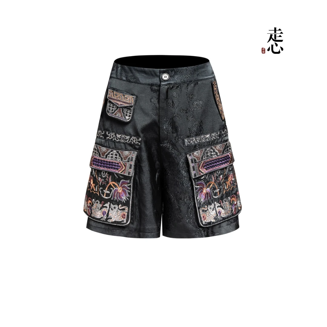 【走心非遗】 七彩凤凰 短裤25ZX9108