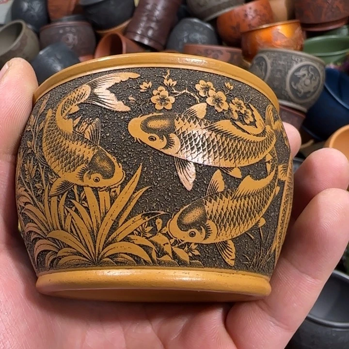 茶杯紫砂全手工制作工艺