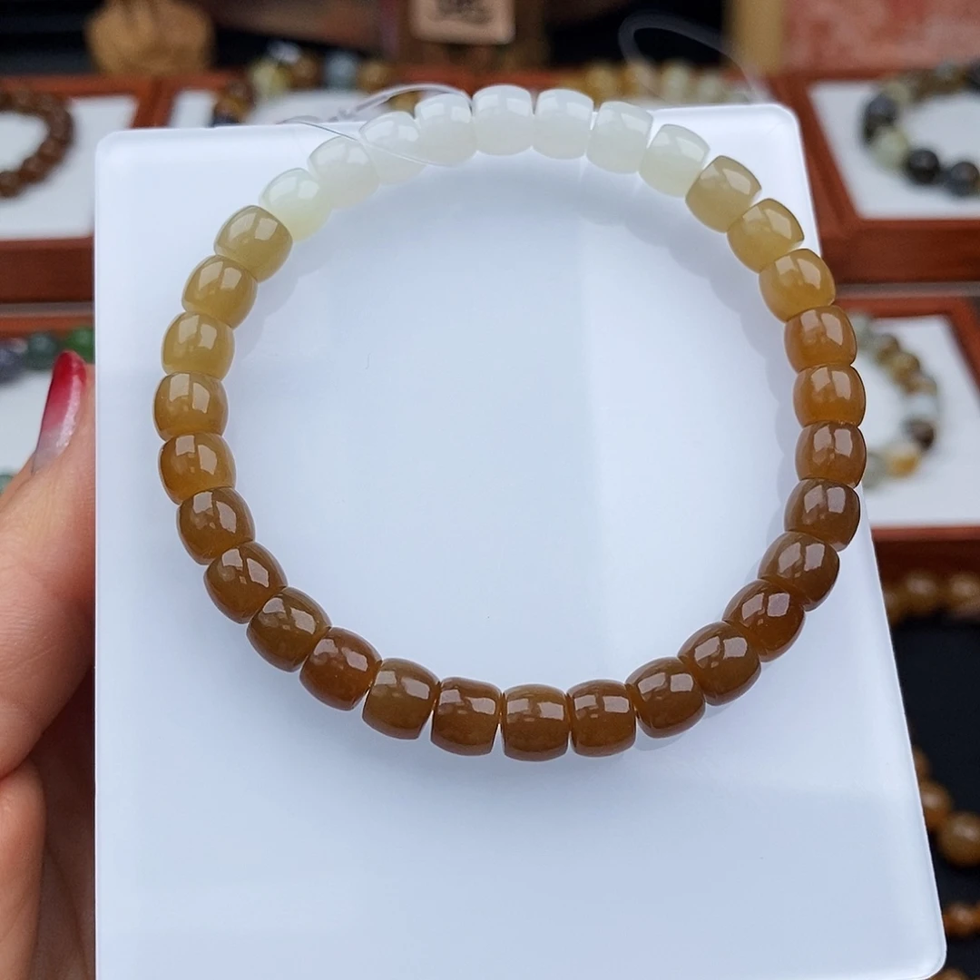 和田玉手链未镶嵌