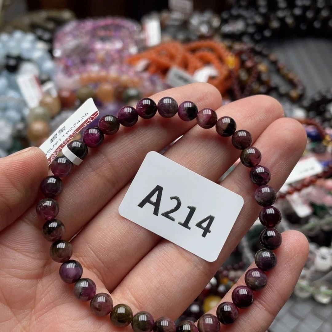 未镶嵌手链碧玺手串