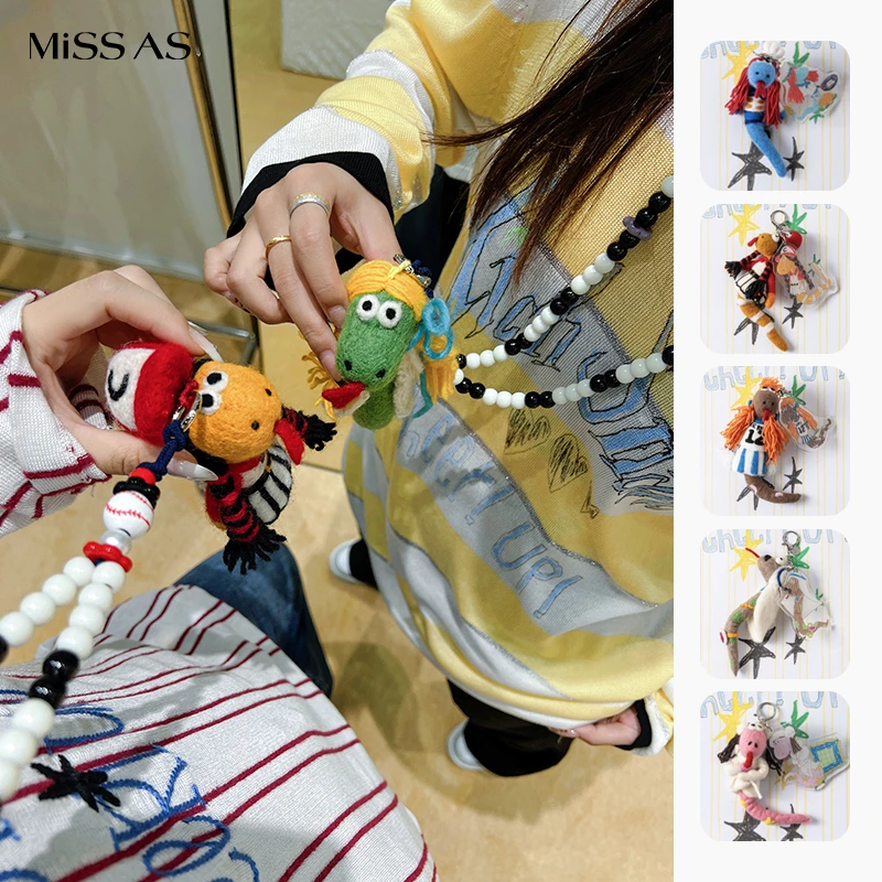 【CHEERi UPi】小众百搭拉拉队小蛇乐乐戳挂件吊坠25春夏