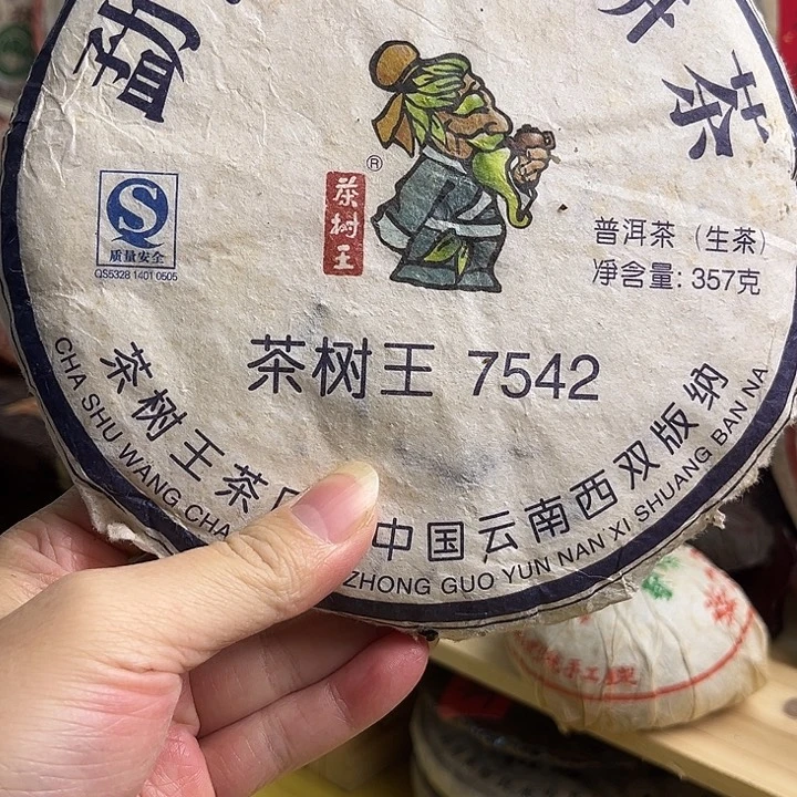 2010年茶树王老生茶开版