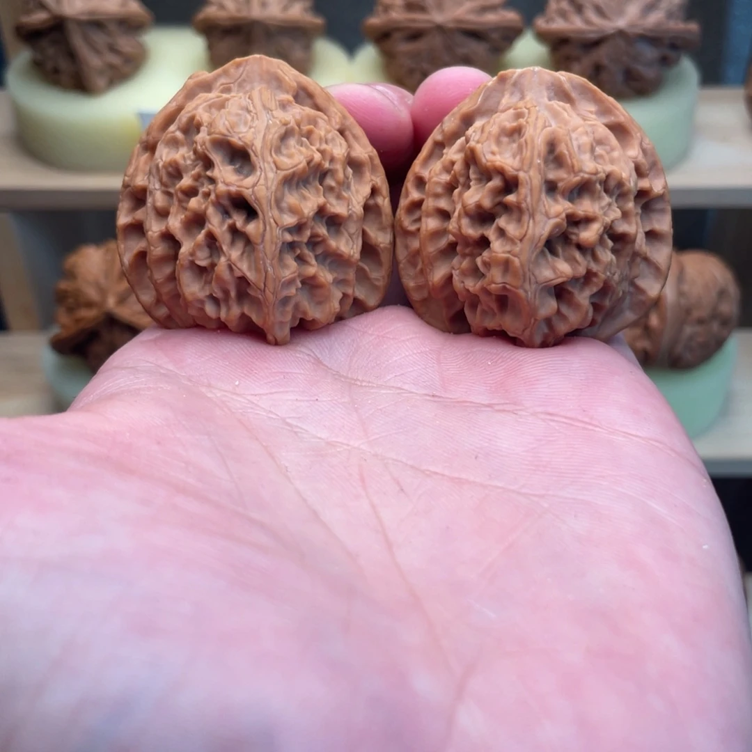 文玩核桃吊坠三角苹果39全品