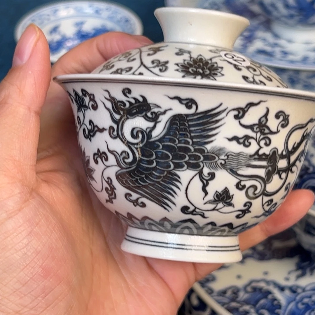 景德镇纯手工艺陶瓷瑕