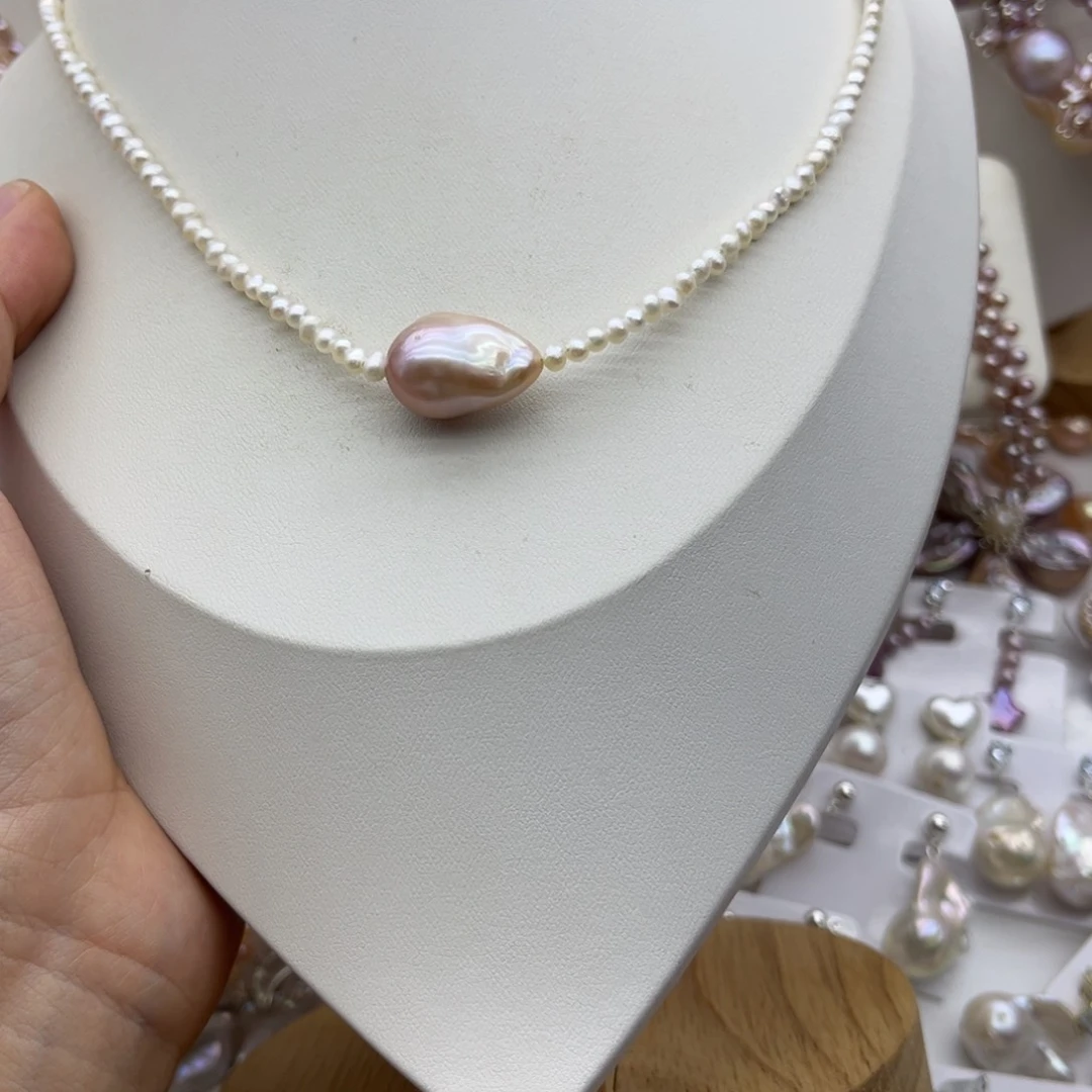 未镶嵌淡水珍珠颈饰