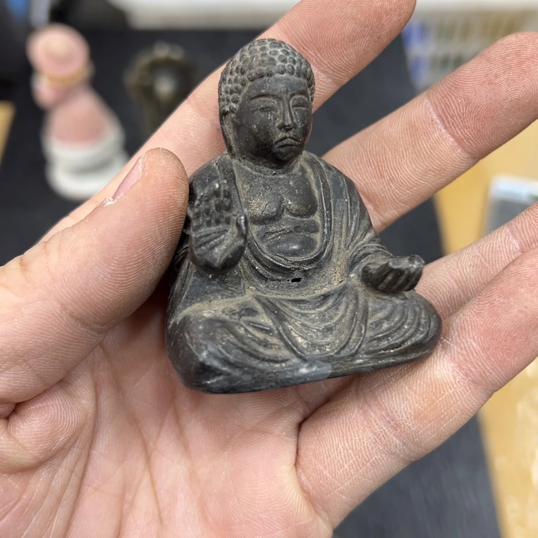 金属日本中古工艺品摆件