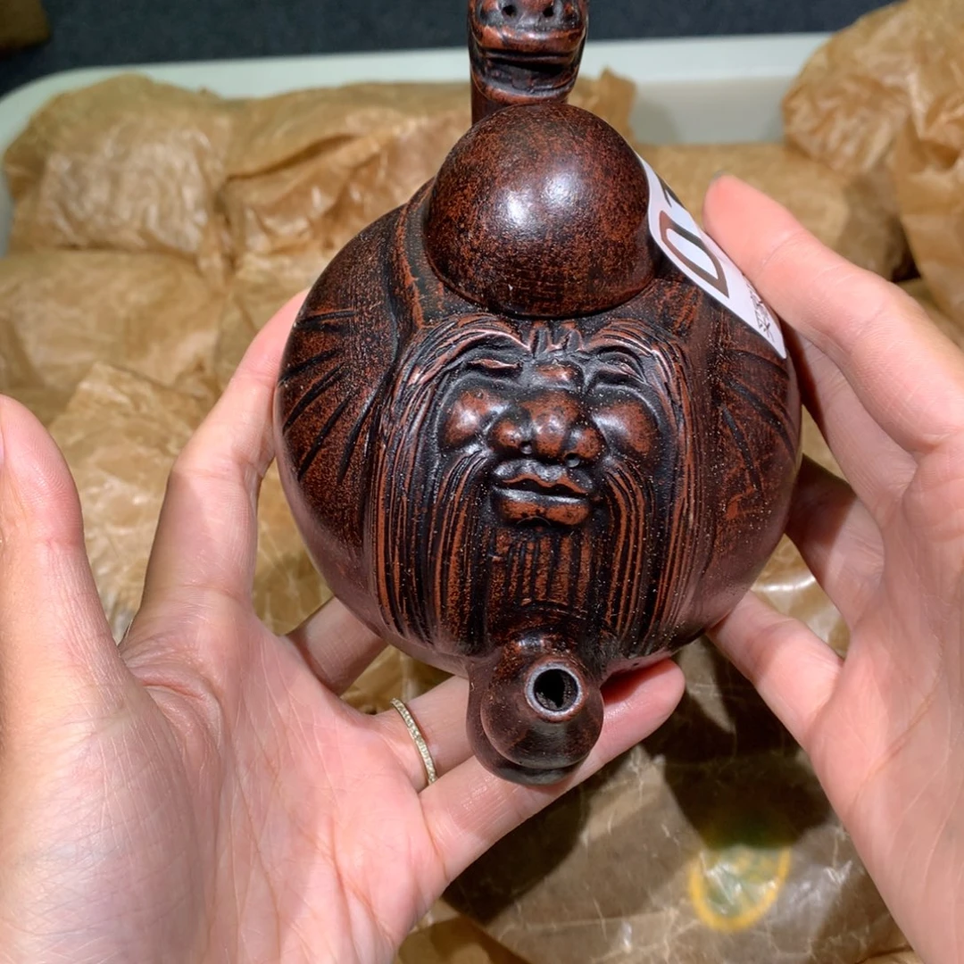 茶壶粗砂紫砂茶壶127