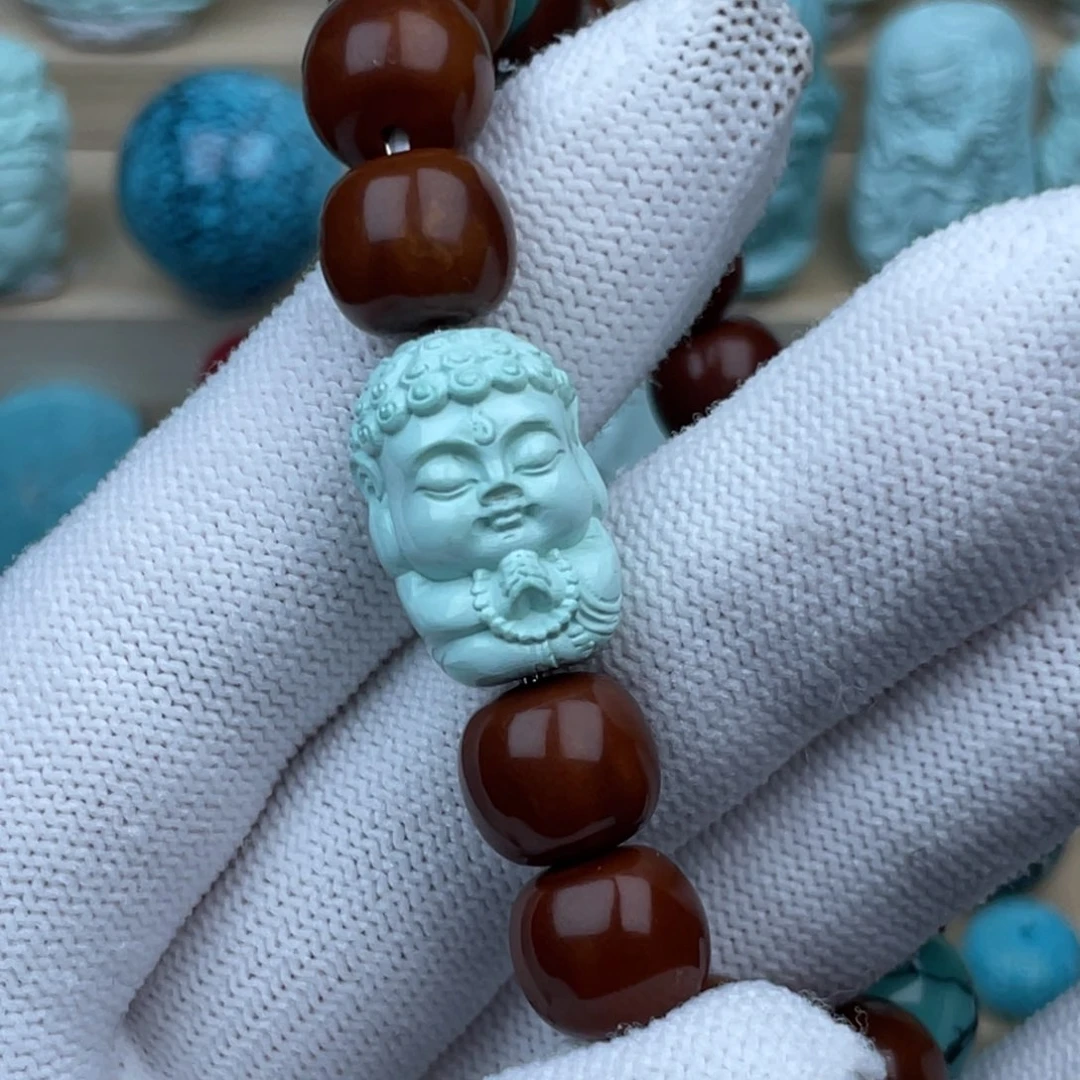 绿松石珠宝奇石未镶嵌