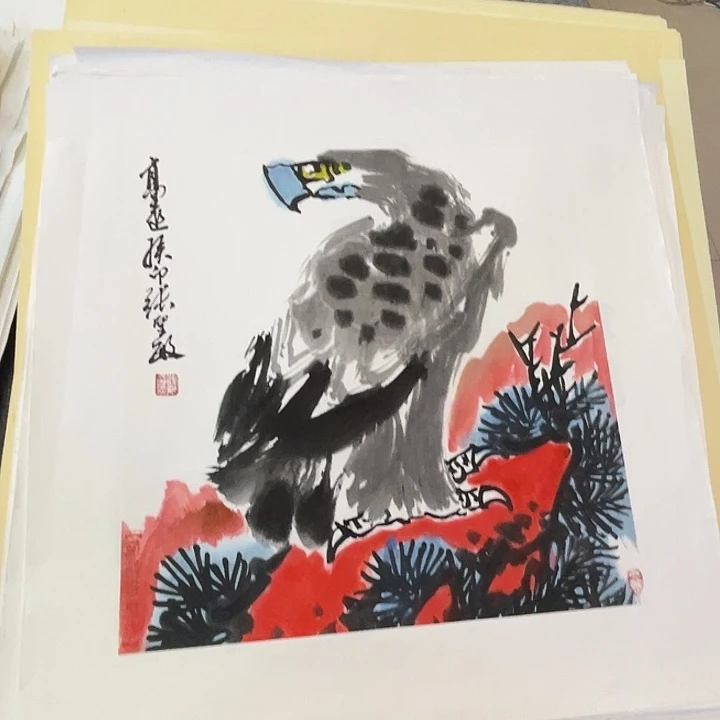国画张圣敏先生纯手绘作品