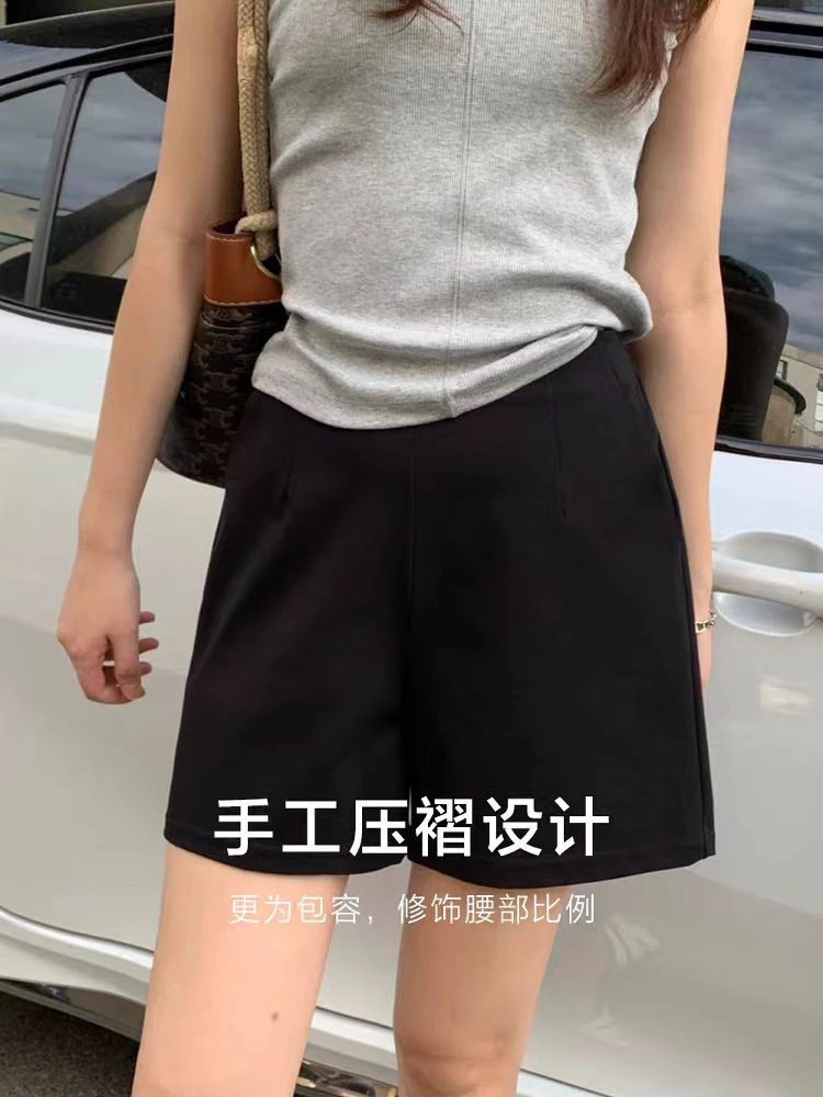 Hjie-完美比例高腰短裤kx2062