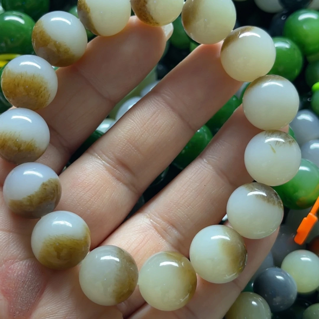 和田玉手链未镶嵌