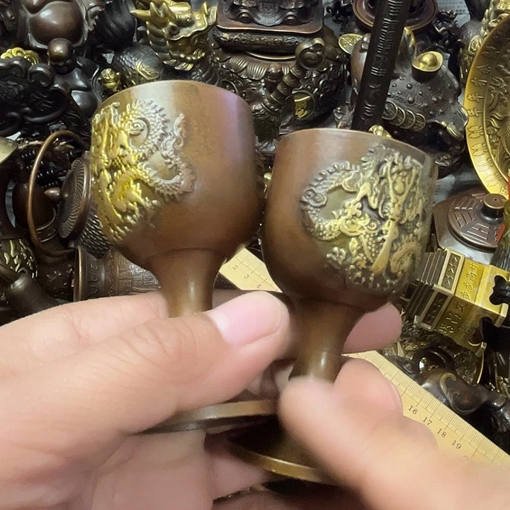 顺顺利利，铜器摆件